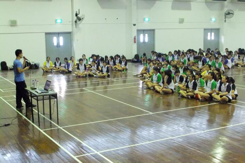 Health & Fitness Workshop for Jurong Junior College JC1 Girls: Part 1