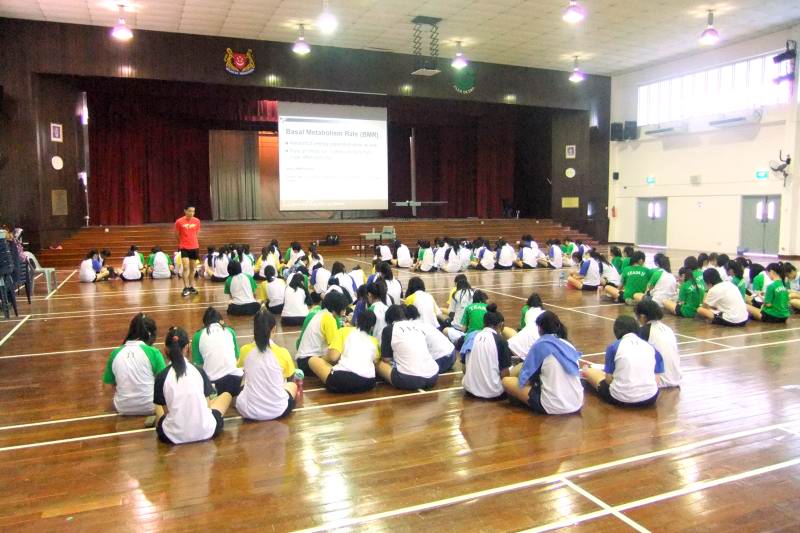 Health & Fitness Workshop for Jurong Junior College JC1 Girls: Part 2