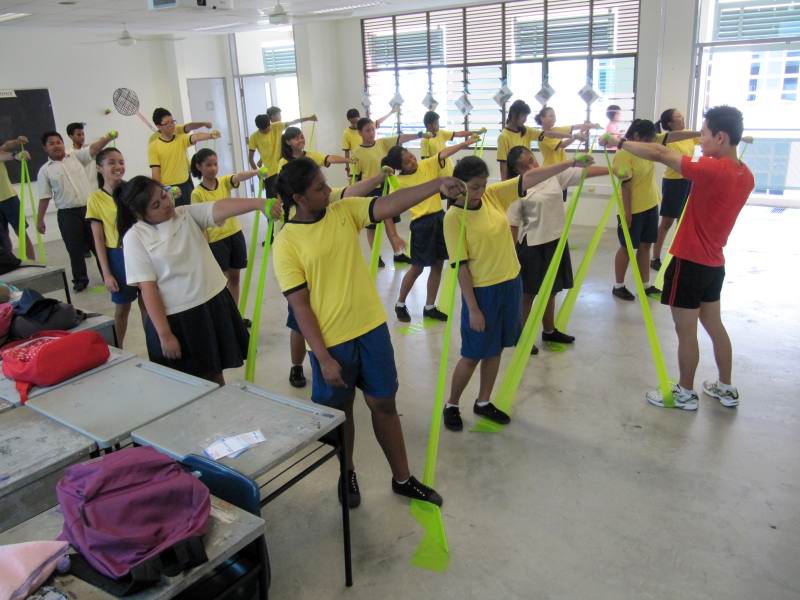 Health And Fitness Lifeskills Elective Module For Marsiling Secondary School