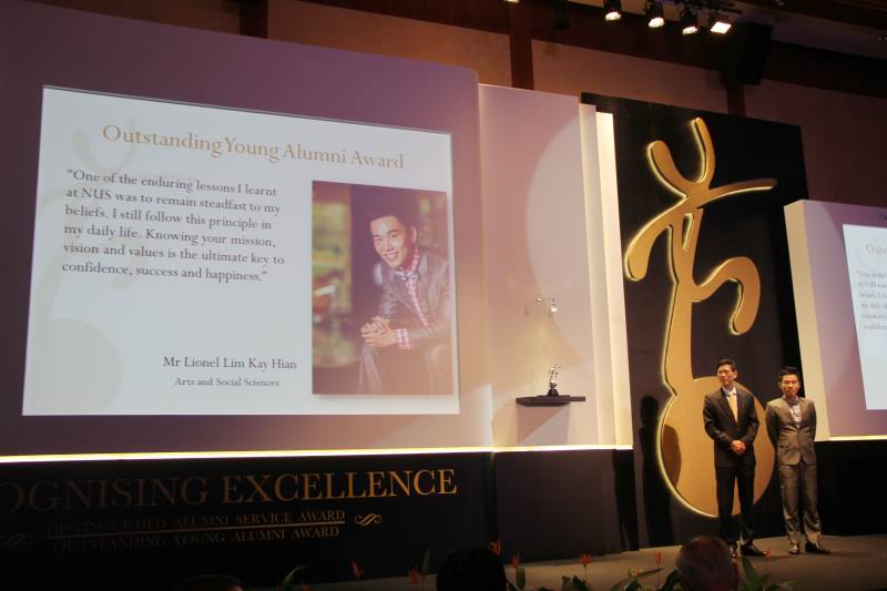 NUS Alumni Awards 2013 – Outstanding Young Alumni Award