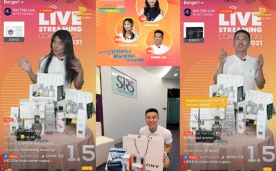 Lionel Lim In Singapore Livestreaming Competition 2021