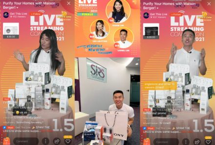 Lionel Lim In Singapore Livestreaming Competition 2021